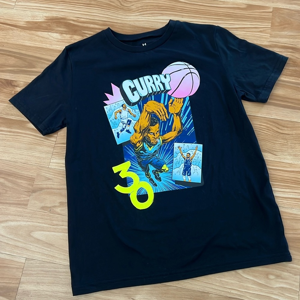 Boys Under Armour Steph Curry Shirt YLG